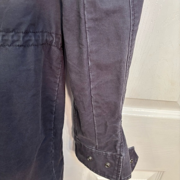 Abercrombie & Fitch Womens Utility Jacket Hooded, Sz XS, Charcoal Gray, Full Zip - Picture 15 of 16